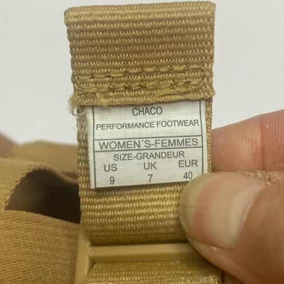 Chaco Tapenade Brown Chillos Sport Strap Adjustable Sandals Sz 9 - Picture 7 of 7